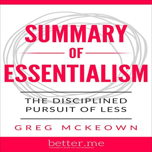 essentialism the disciplined pursuit of less audiobook